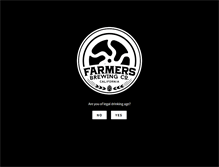 Tablet Screenshot of farmersbrewing.com